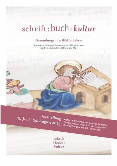 Plakat_Ausstellung_Schrift_Buch_Kultur