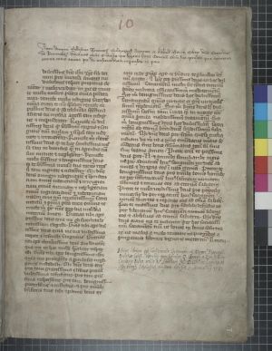Ordo missae des Konrad von Rennenberg (Cod. 149, Seite 1r)