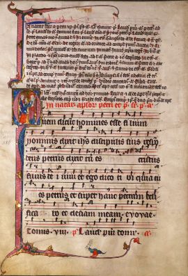 Initiale „Q“ zum Fest der hll. Petrus und Paulus (29.6.)