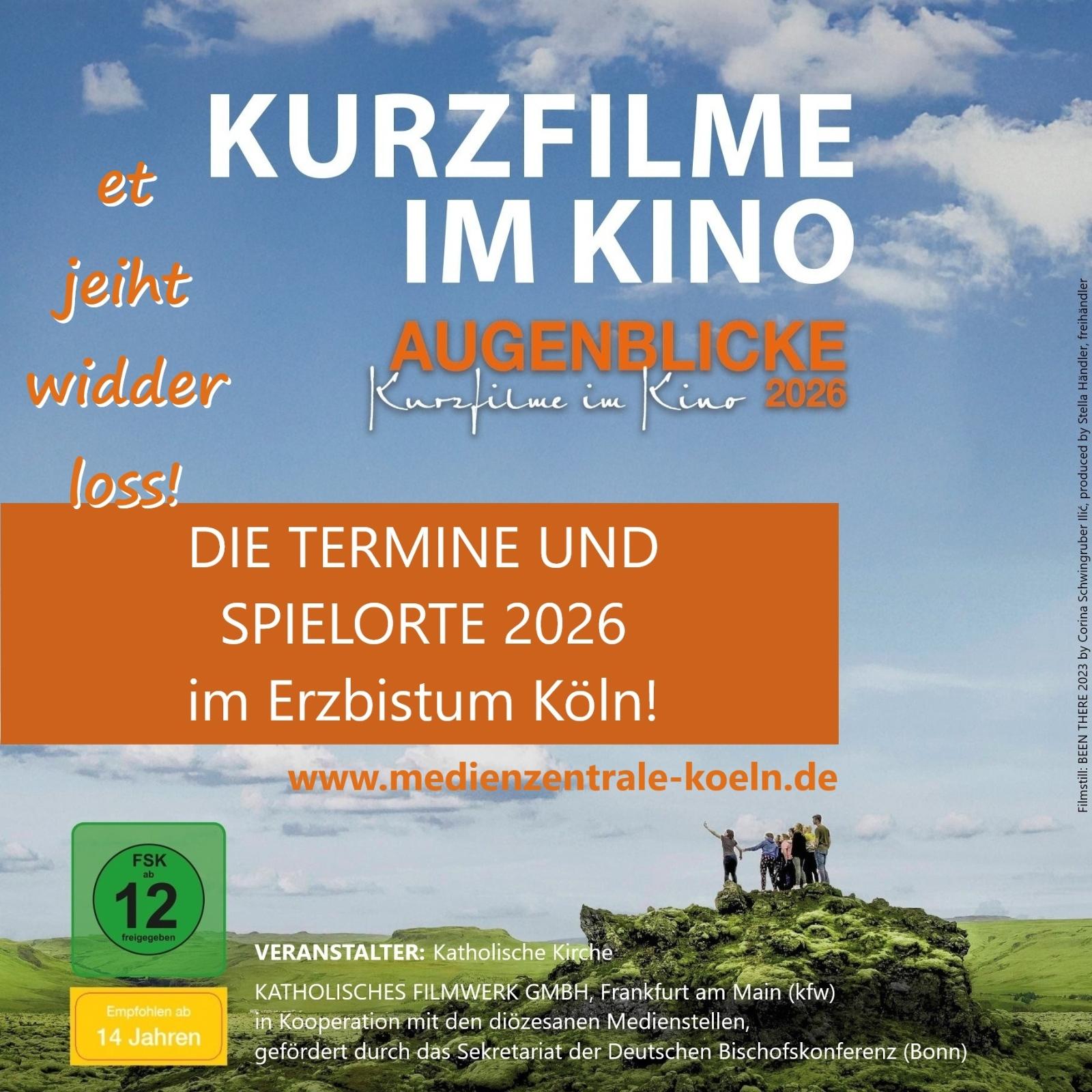 AUGENBLICKE - KURZFILME IM KINO 2026