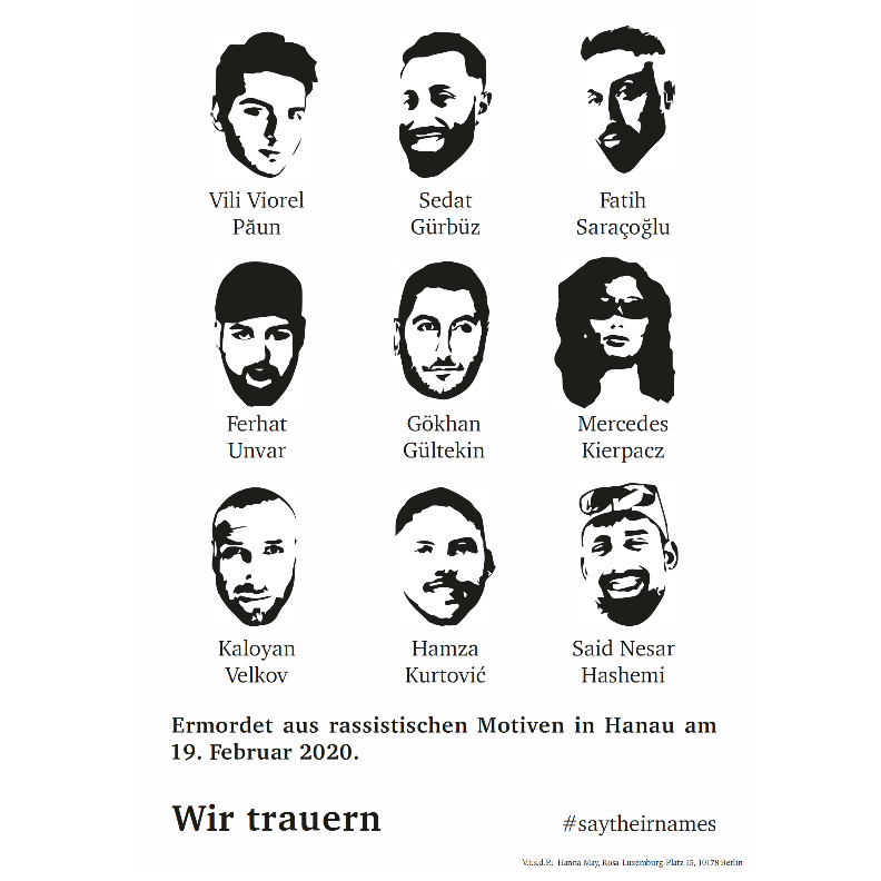 Hanau Portraits SAY THEIR NAMES